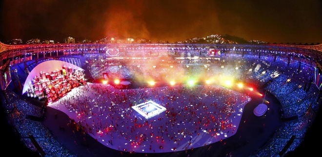 Olympic Rio 2016 khai mạc - ảnh thể thao
